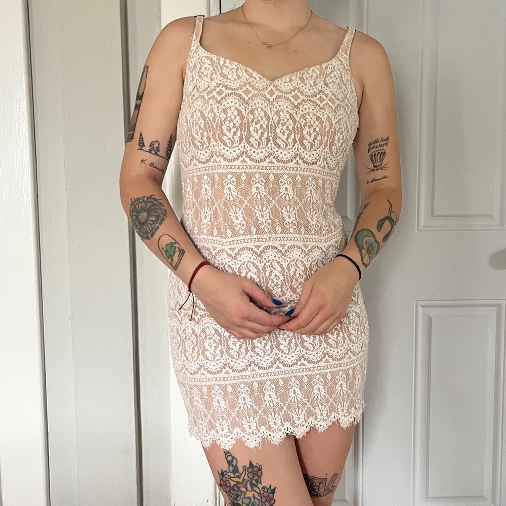 Vintage Beaded Cache Dress